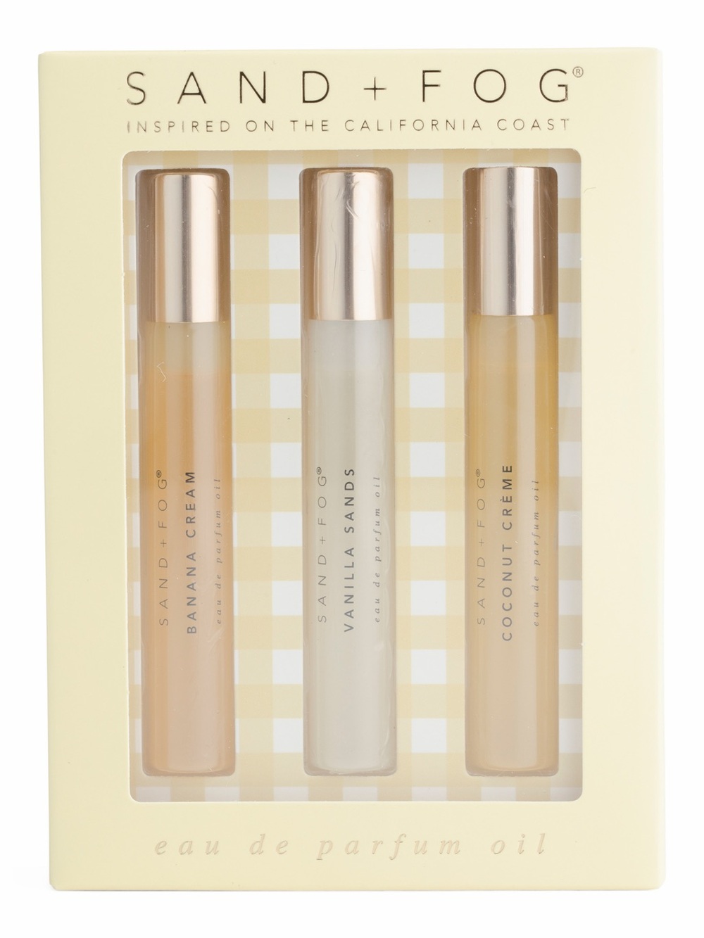 SAND+FOG Eau de Parfum Oil Trio - Set of 3 Roller Balls